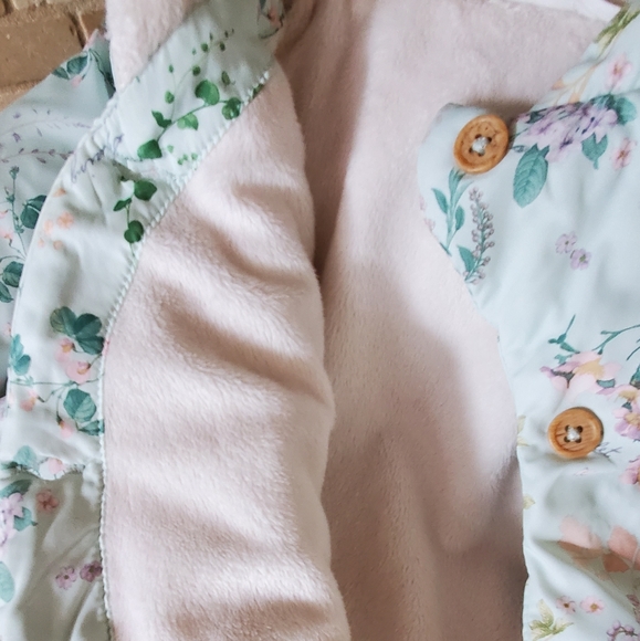 Spring/Fall toddler jacket and natural fur merino wool hat - Picture 5 of 9